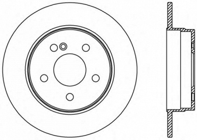 OPEN PARTS bdr239410 -  Тормозной диск